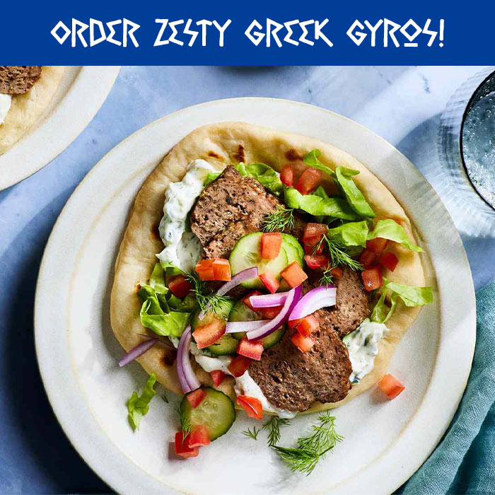 Gyromania Glasgow Order Zesty Greek Gyros